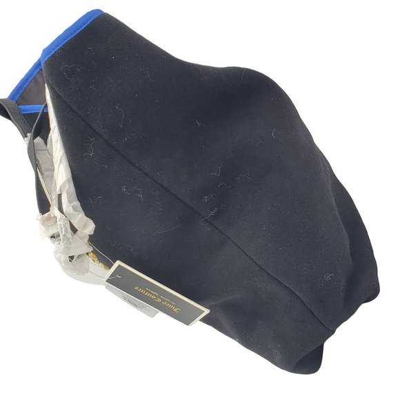 NEW Juicy Couture Eagle Wool Black Blue Gold Women's Bag Purse Handbag Tote NWT - Picture 15 of 16